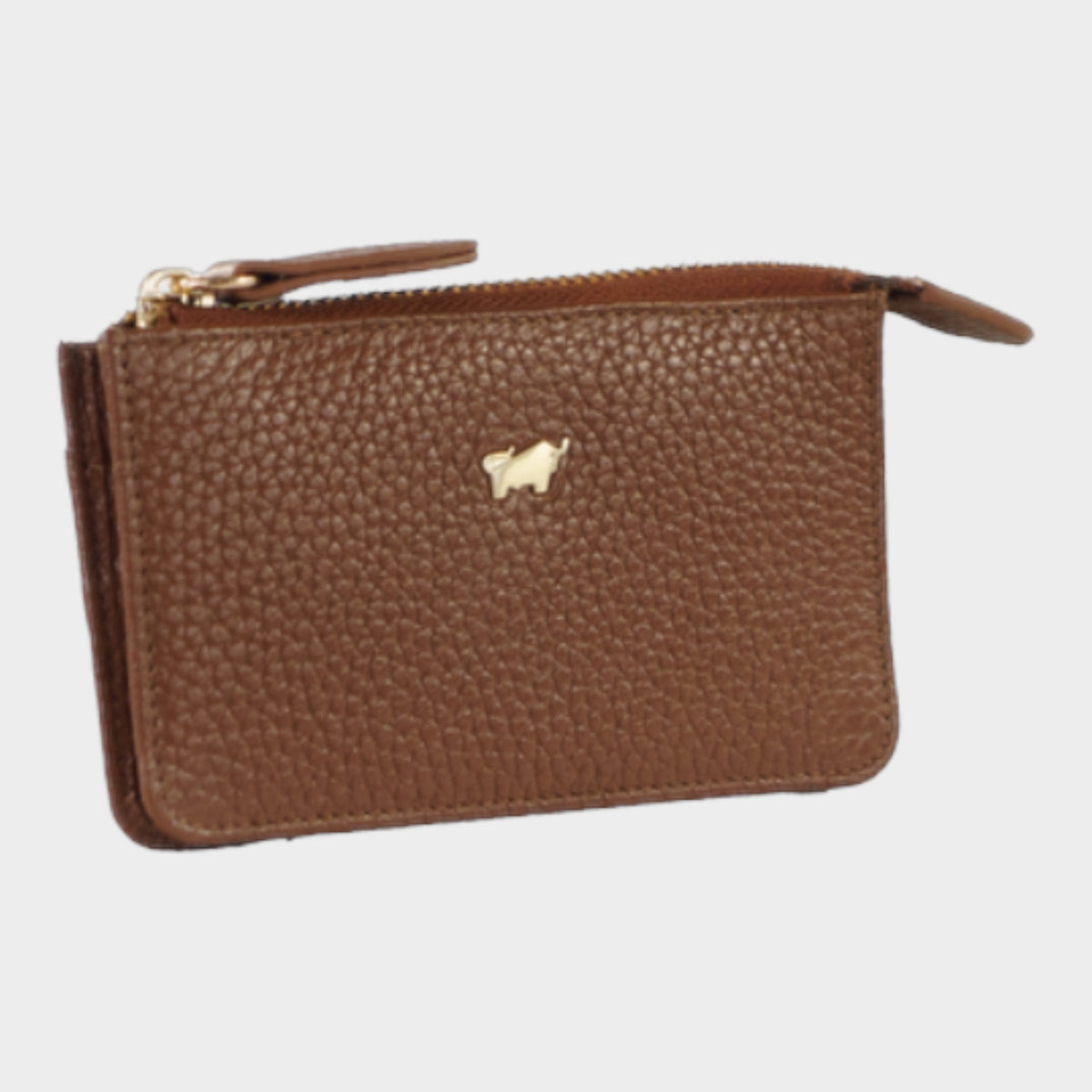 Schrägansicht ASTI Schlüsseletui saddle brown