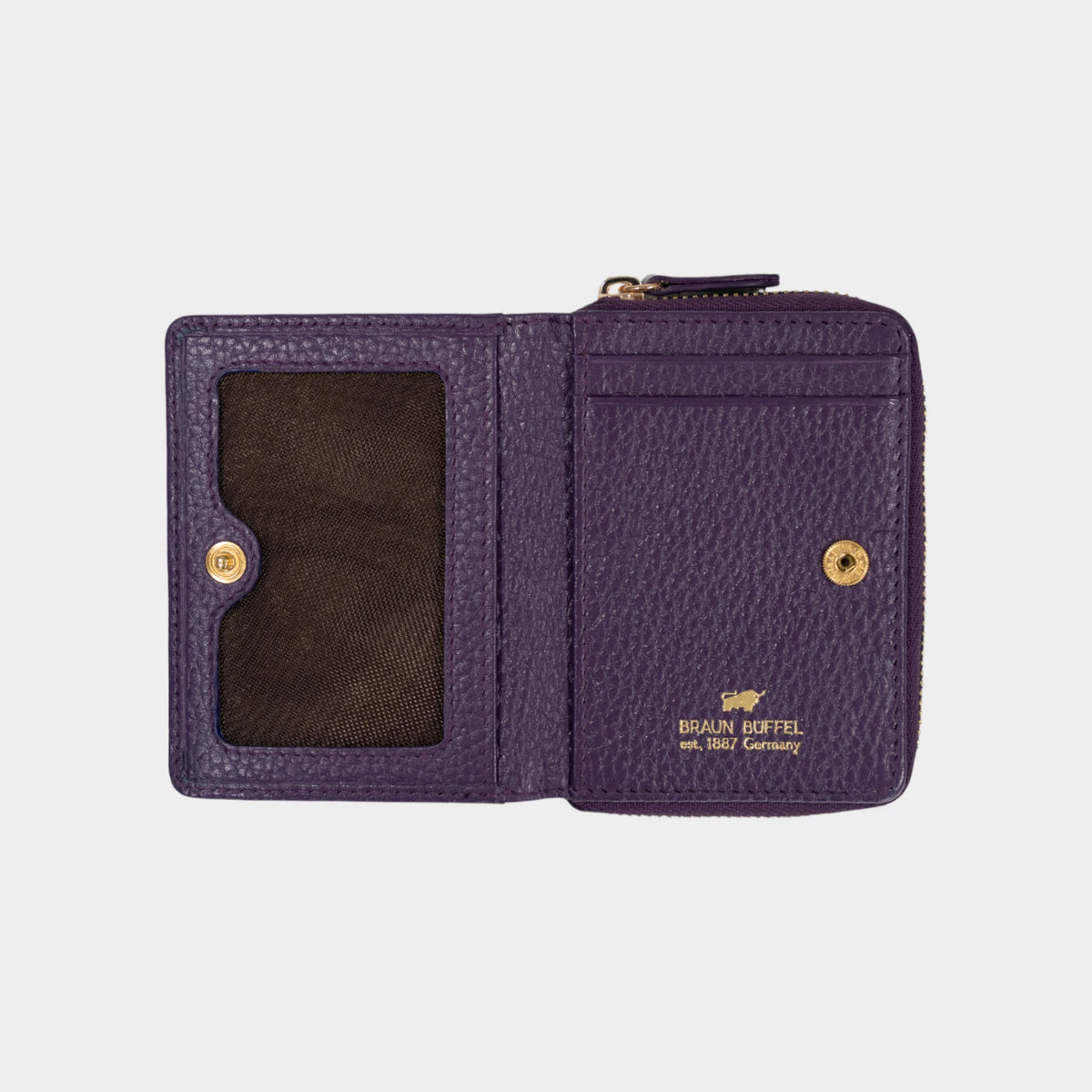 Innenansicht ASTI Mini RV-Geldbörse 5CS mystery violet