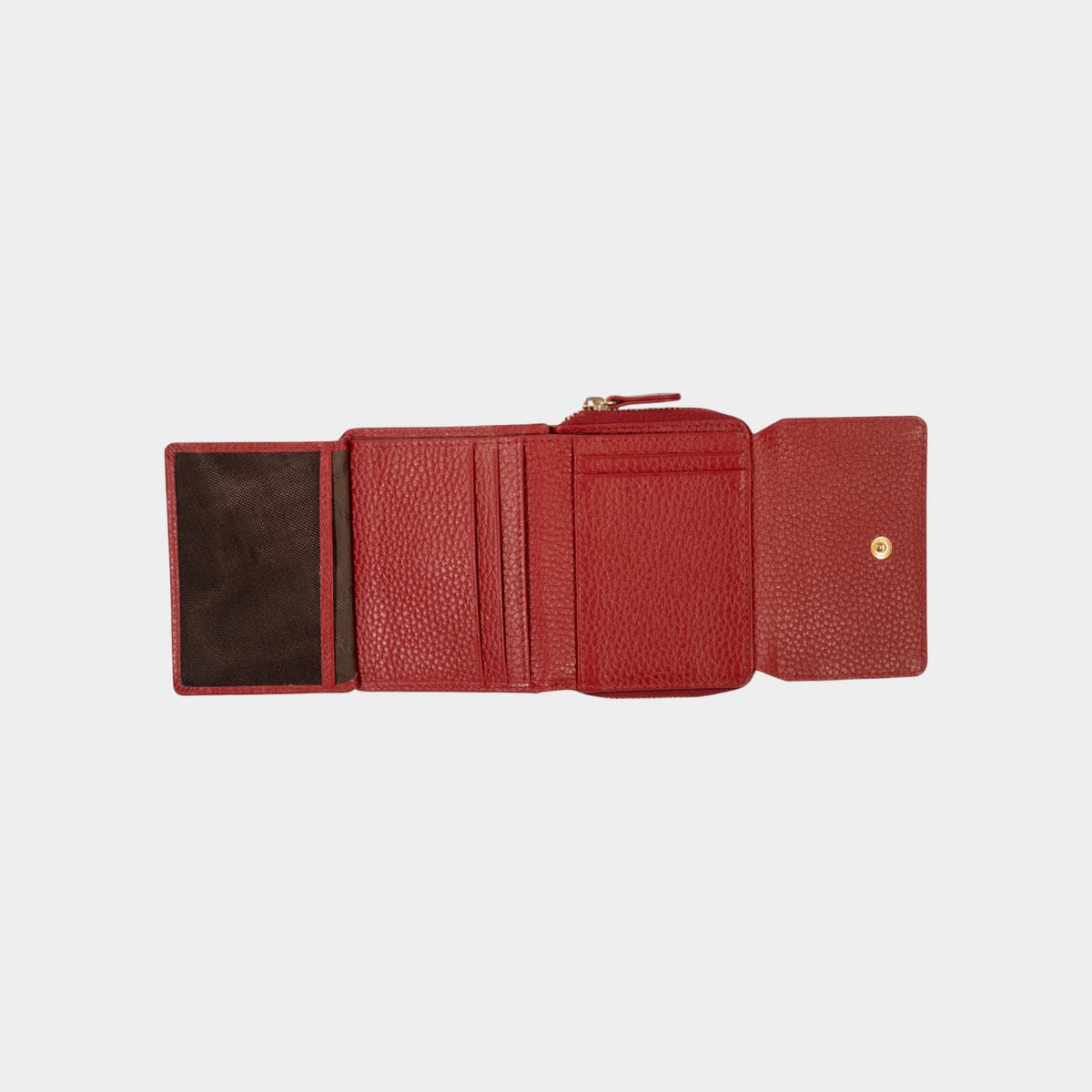 Innenansicht ASTI RV Geldbörse 6CS red