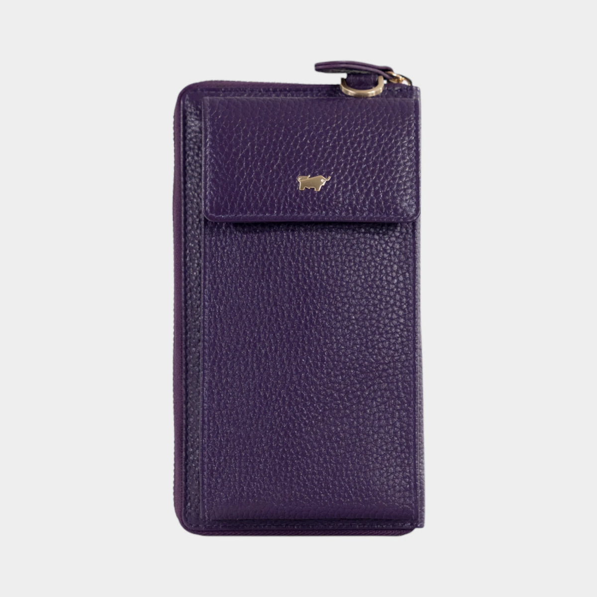 Frontansicht ASTI RV-Geldbörse mit Handyfach 18CS mystery violet