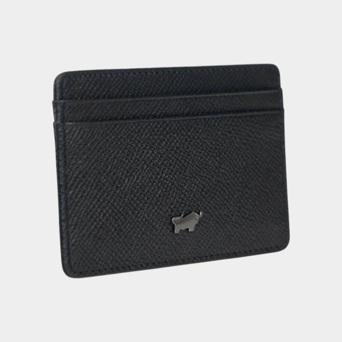 Schrägansicht ROBIN RFID Kartenetui 4CS schwarz