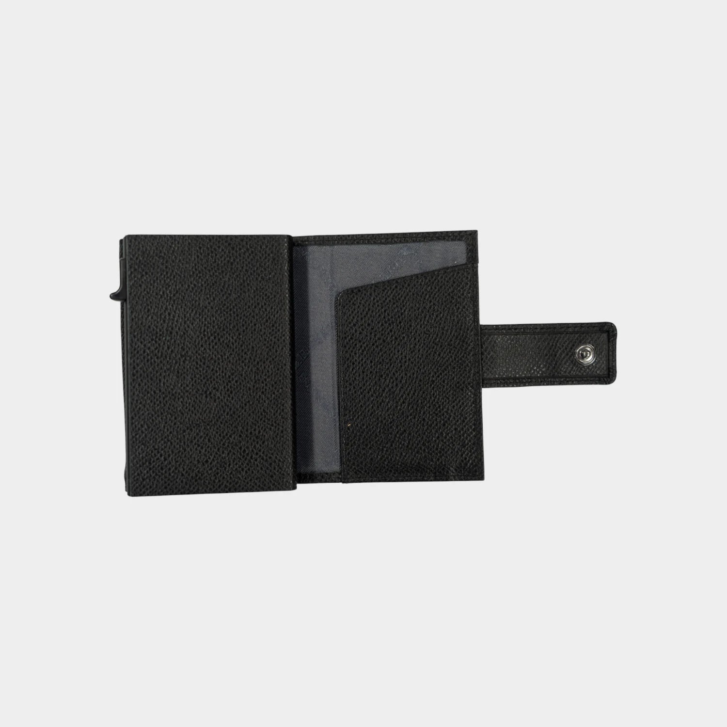Innenansicht ROBIN RFID Slim Wallet RV schwarz