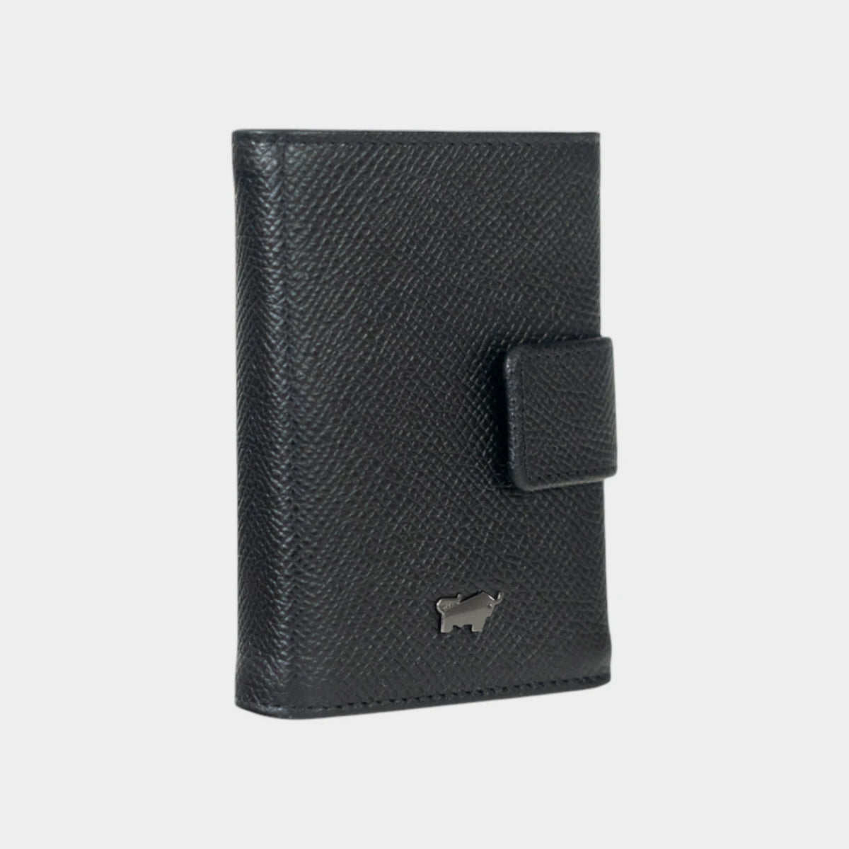 Schrägansicht ROBIN RFID Slim Wallet RV schwarz