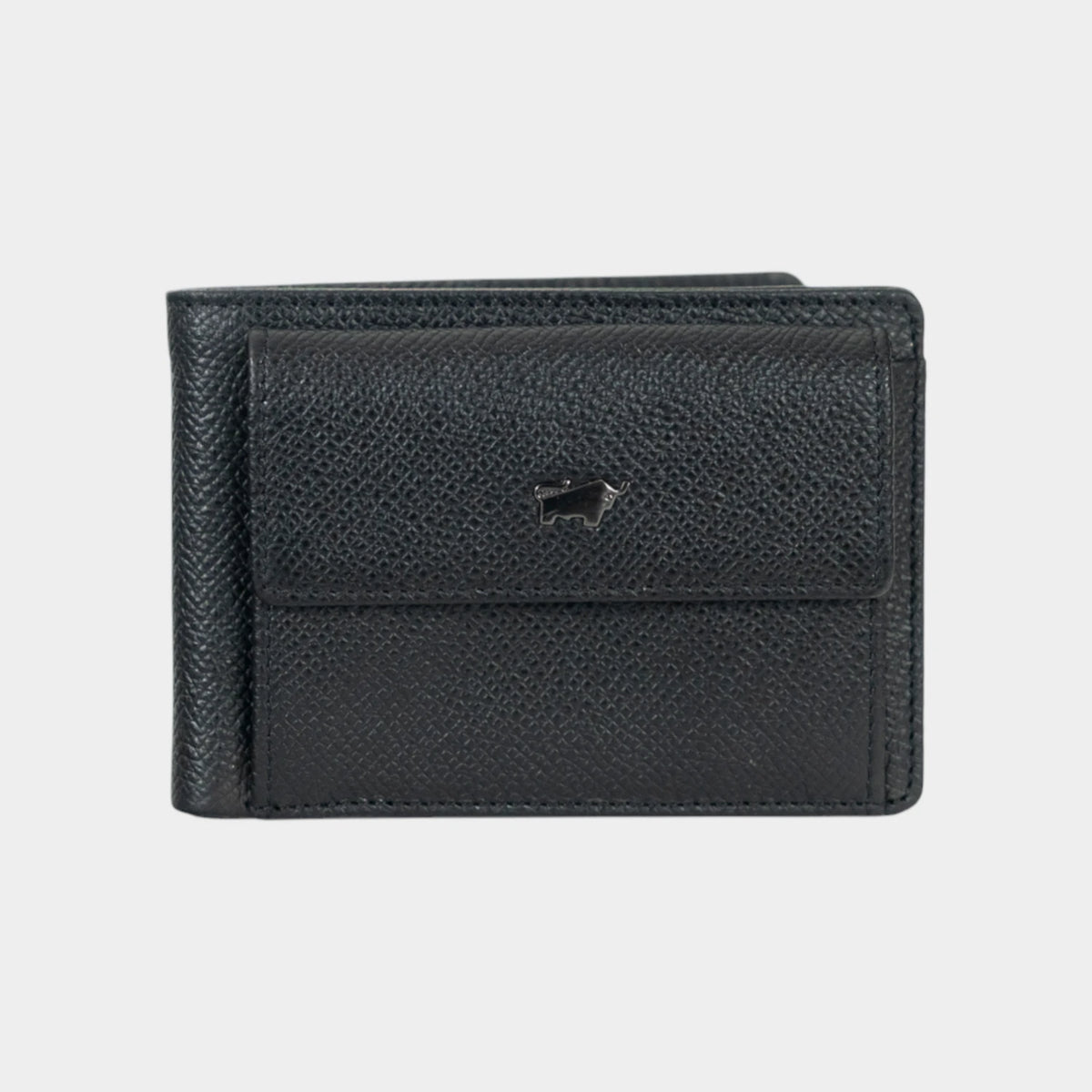 Frontansicht ROBIN RFID Geldbörse S 6CS schwarz
