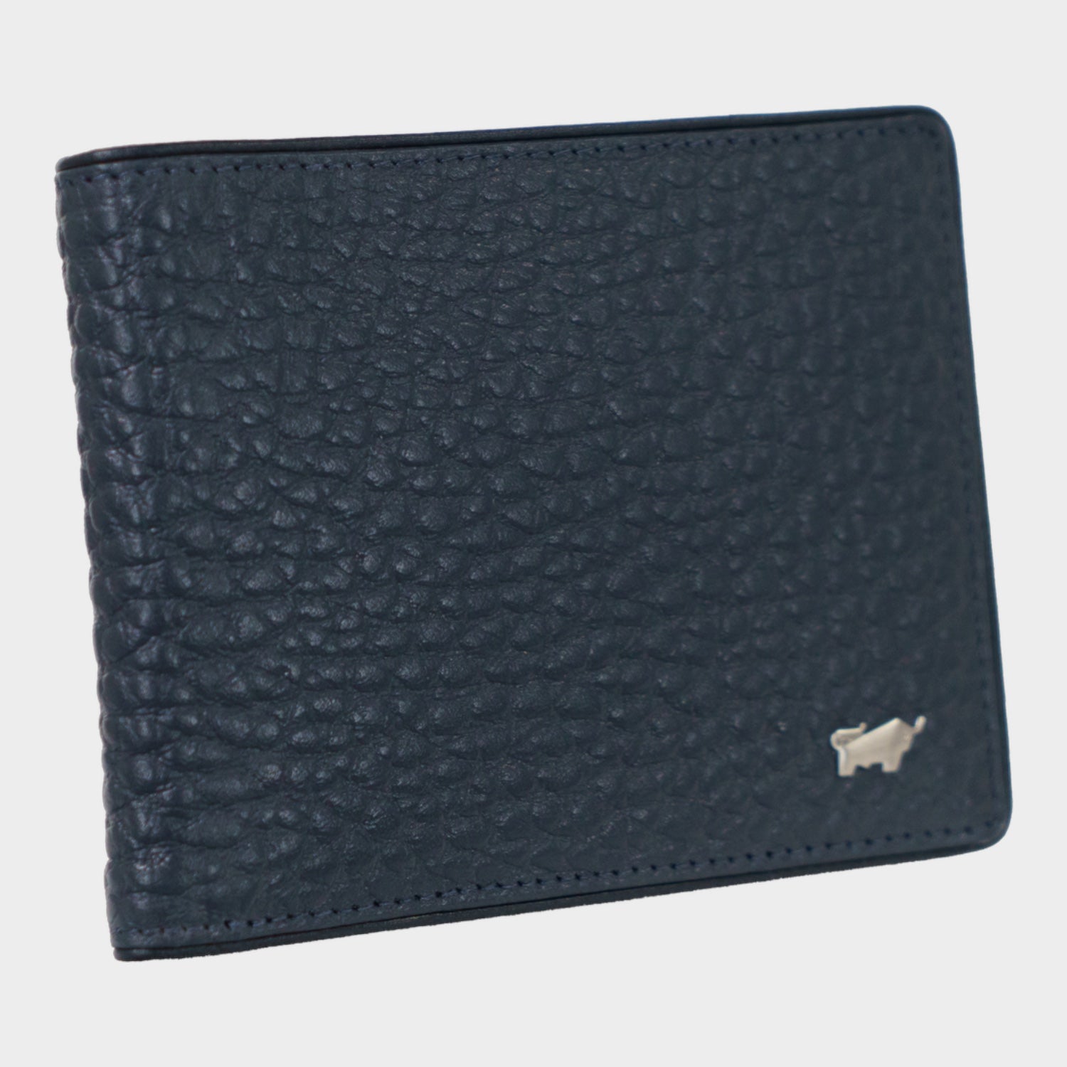 Schrägansicht BEN Geldbörse 4+4CS navy/black