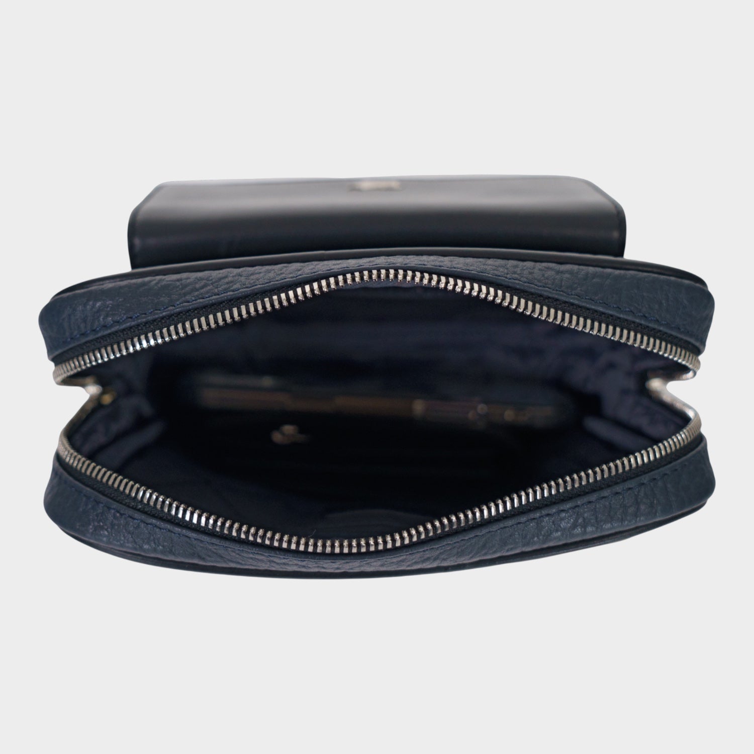 Innenansicht BEN Umhängetasche S navy/black