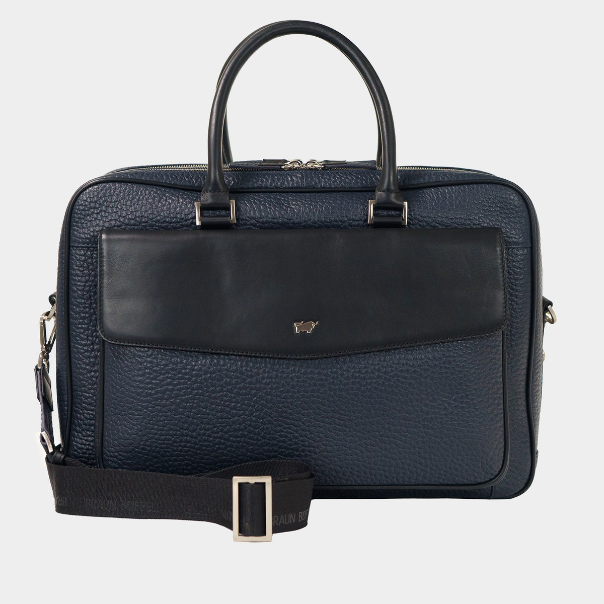 Frontansicht BEN Businesstasche navy/black