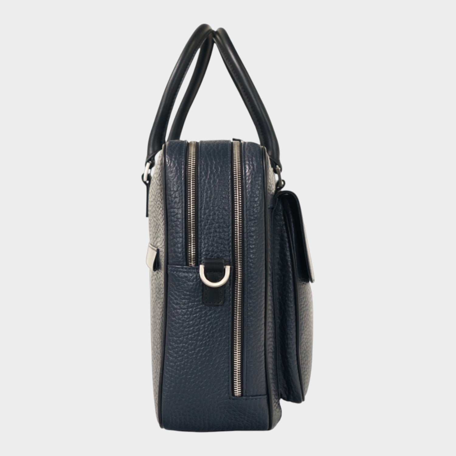 Seitenansicht BEN Businesstasche navy/black