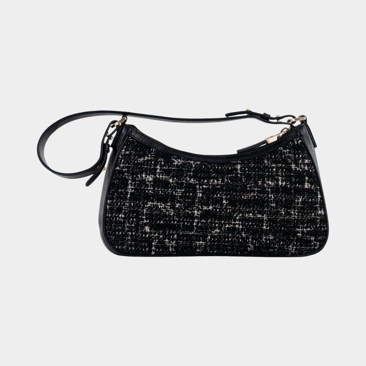 Rückansicht PAULINE Mini Bag schwarz