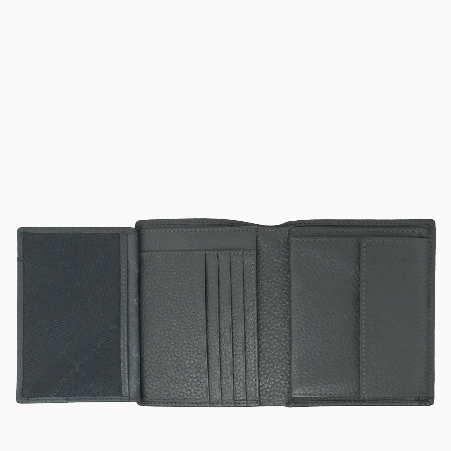 Innenansicht THEO RFID Geldbörse H 8CS dark grey