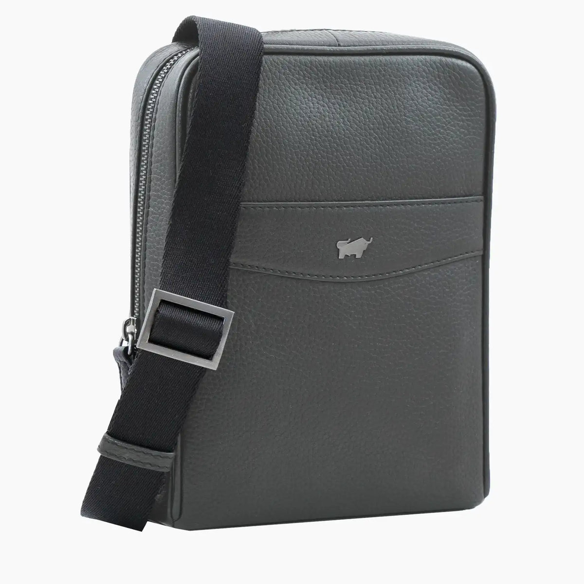 Schrägansicht THEO Cross Body dark grey