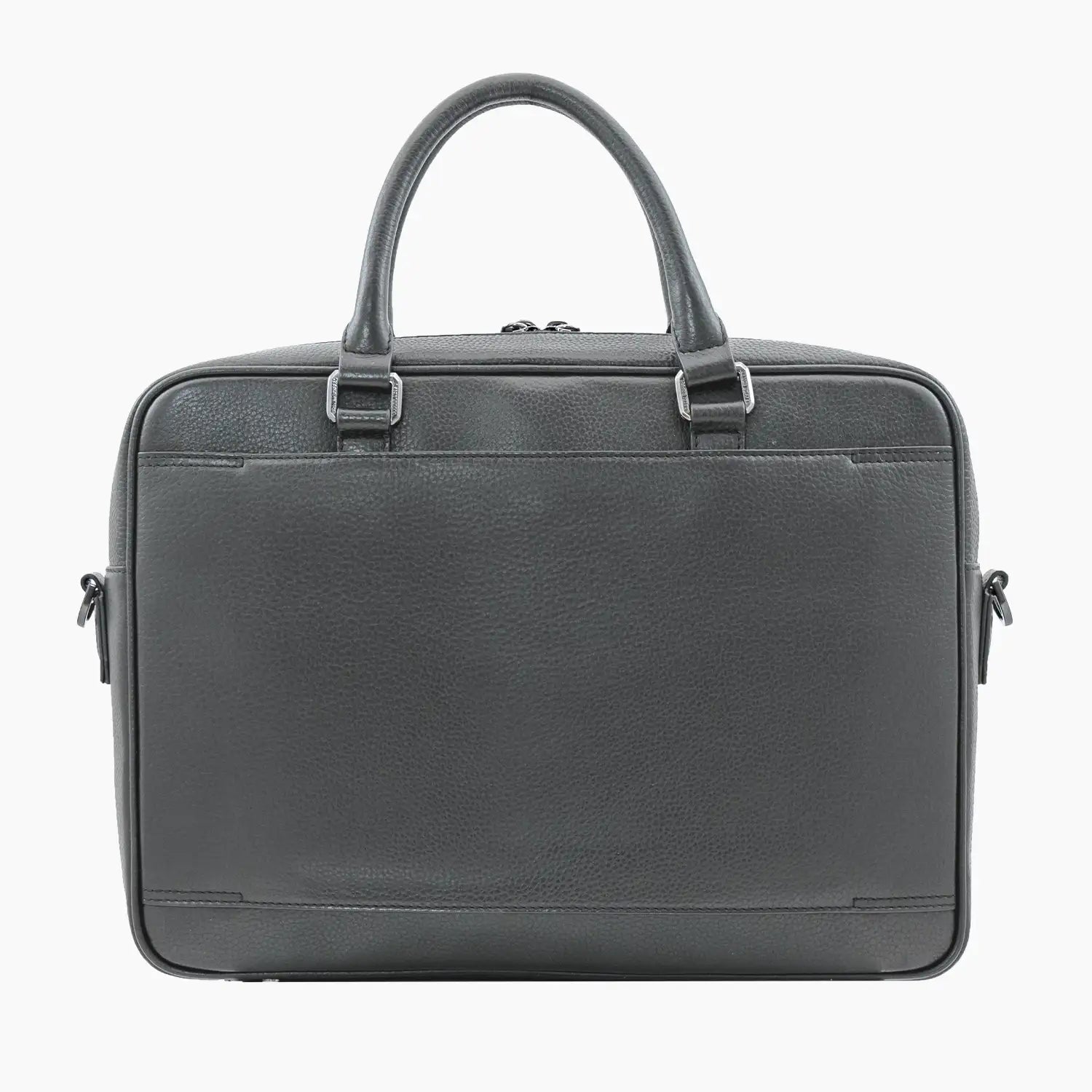 Rückansicht THEO Businesstasche M dark grey