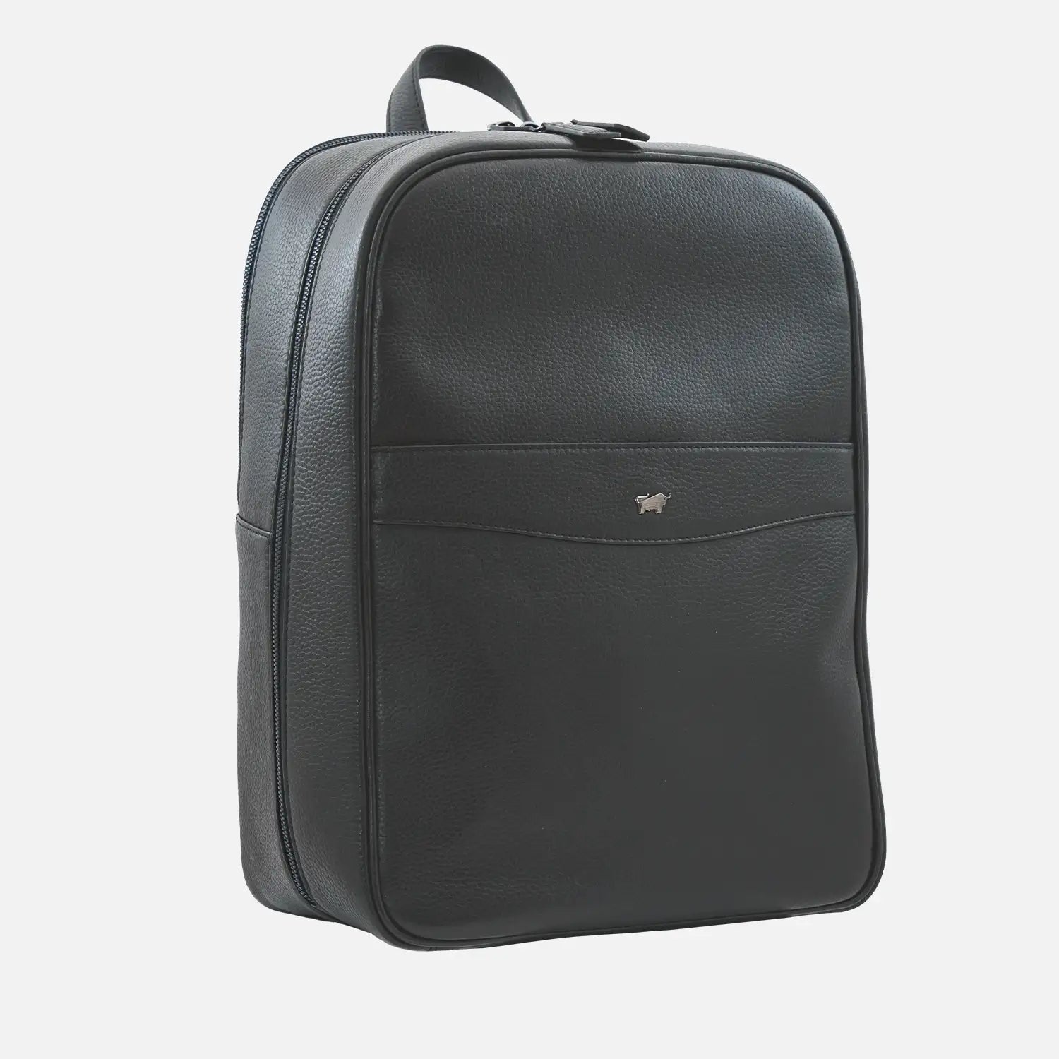 Schrägansicht THEO Rucksack dark grey
