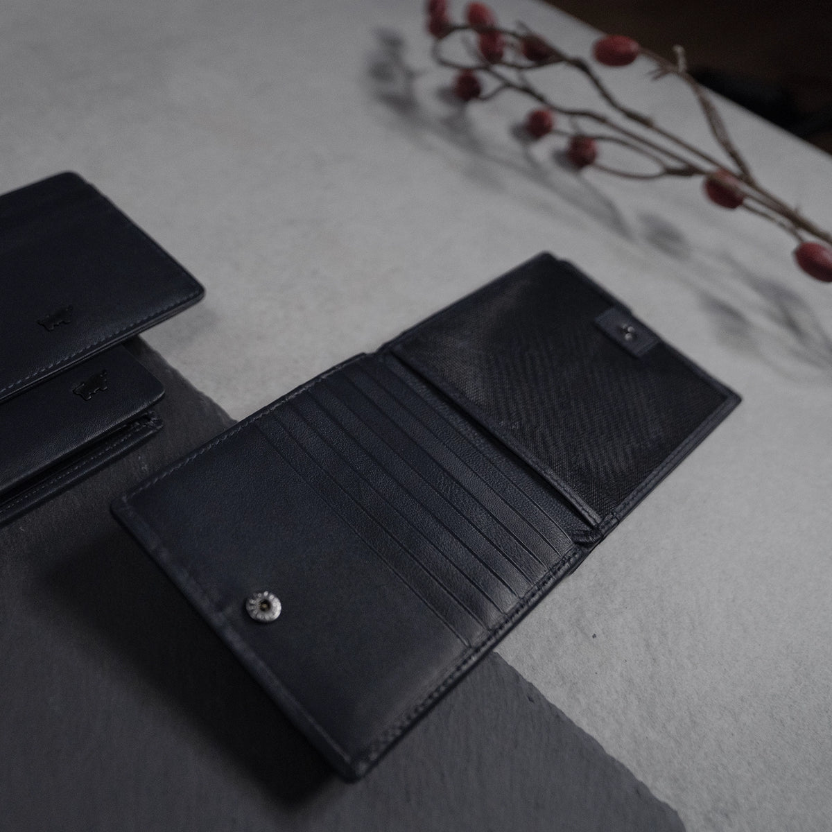 Keyfeature-1 HANNES RFID Geldbörse 12CS schwarz 