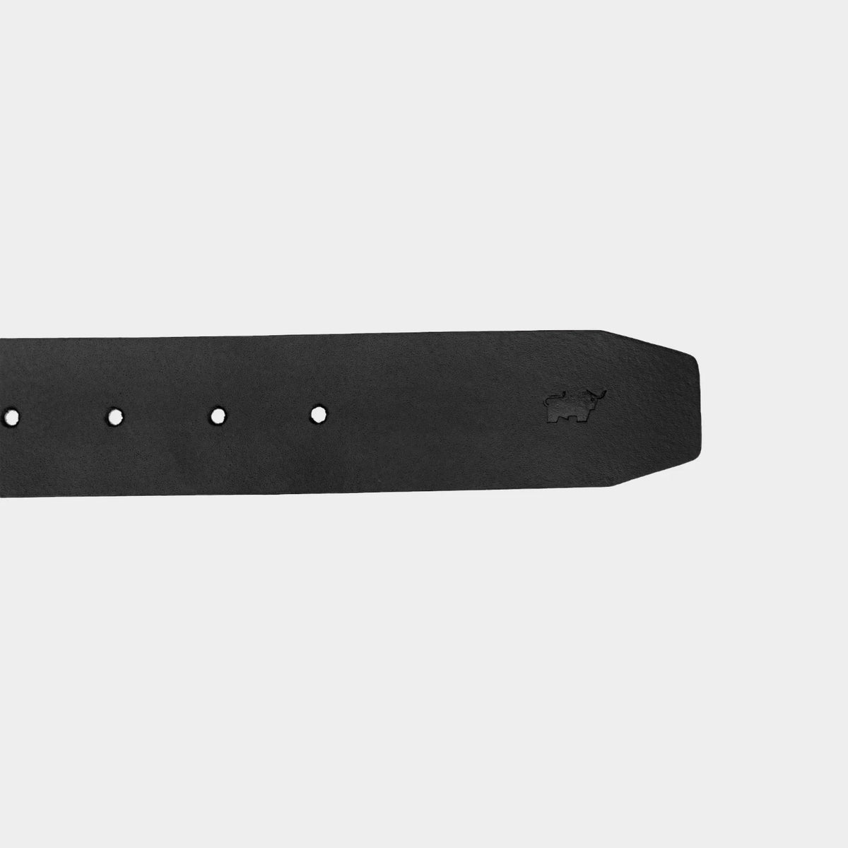 Frontansicht Gürtel Frank 115 cm schwarz