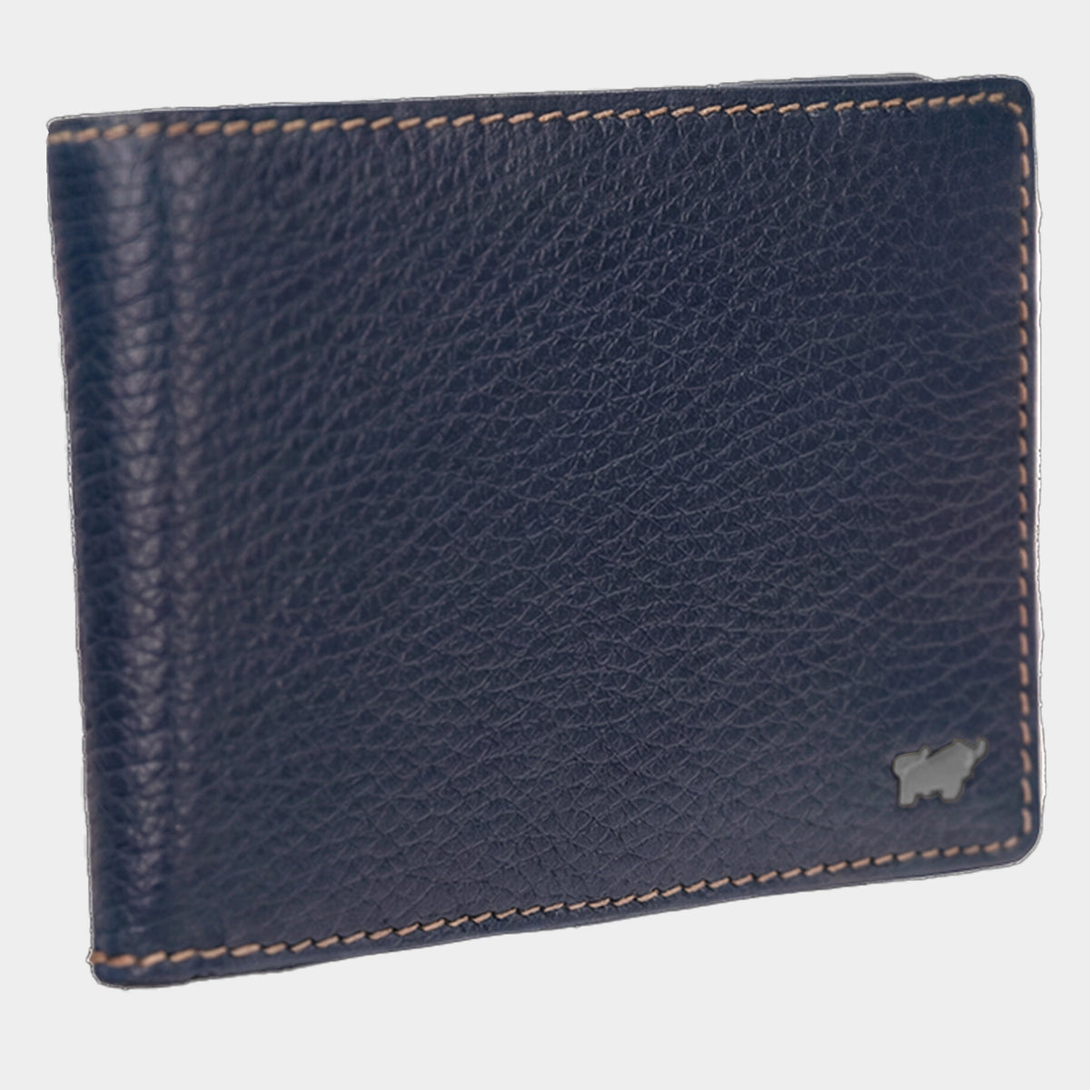 Schrägansicht TONI Gelbörse 8CS navy