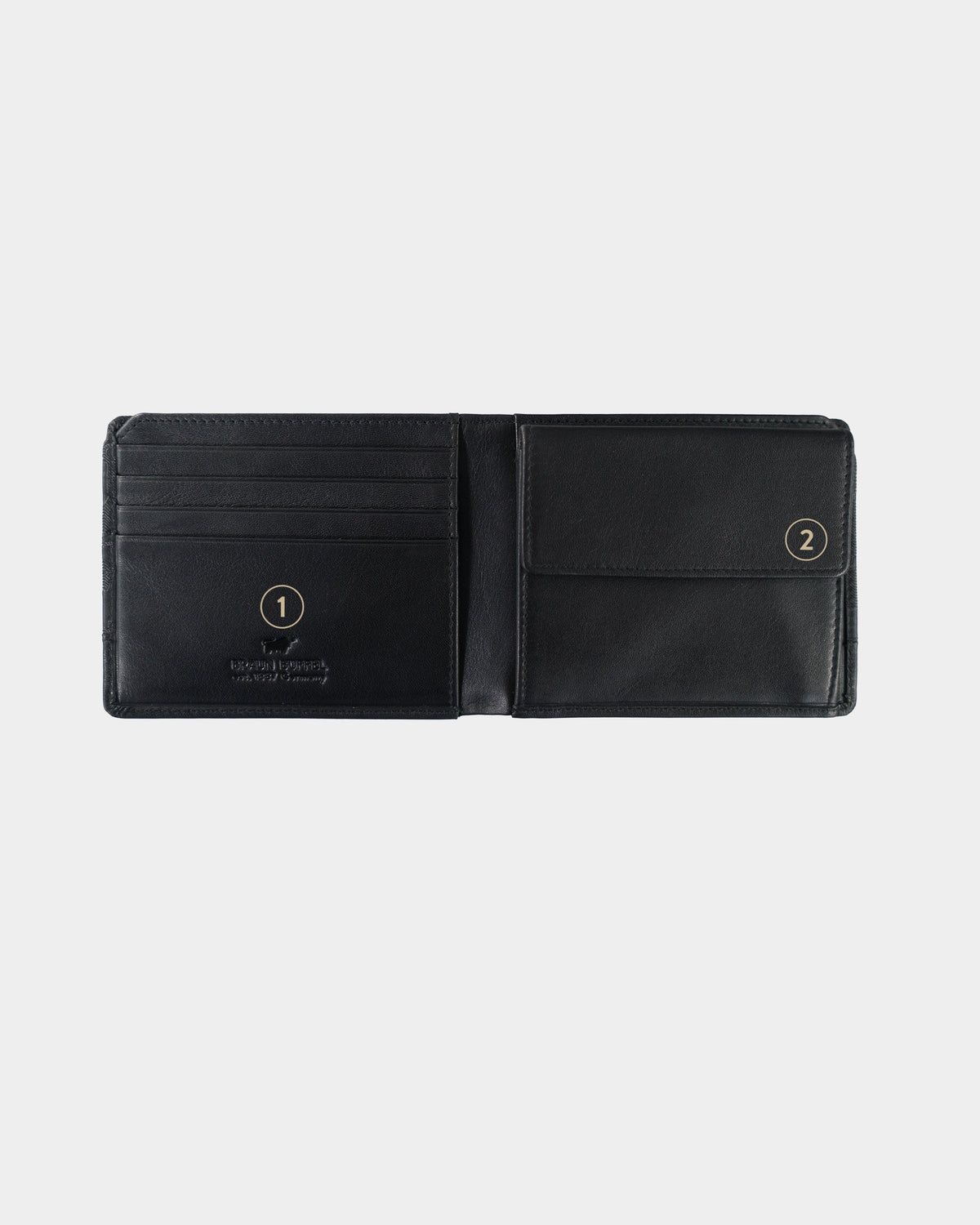 Personalisierungsbild LEON RFID Geldbörse 4+3CS schwarz