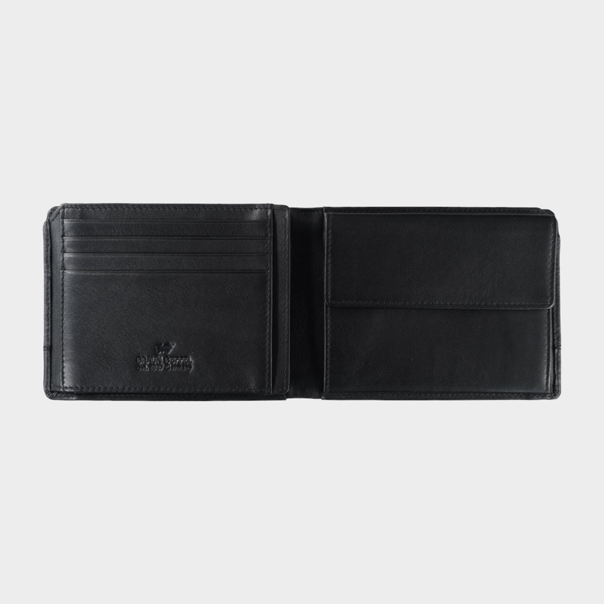 Innenansicht LEON RFID Geldbörse 9CS schwarz