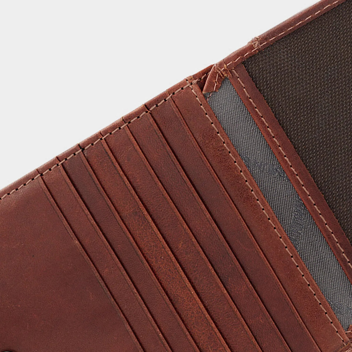 Keyfeature-3 AREZZO RFID Geldbörse 12CS tabak 