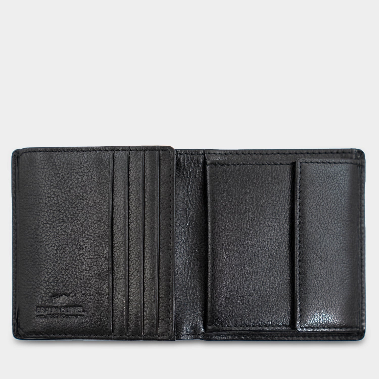 AREZZO RFID Geldbörse Carré 8CS schwarz