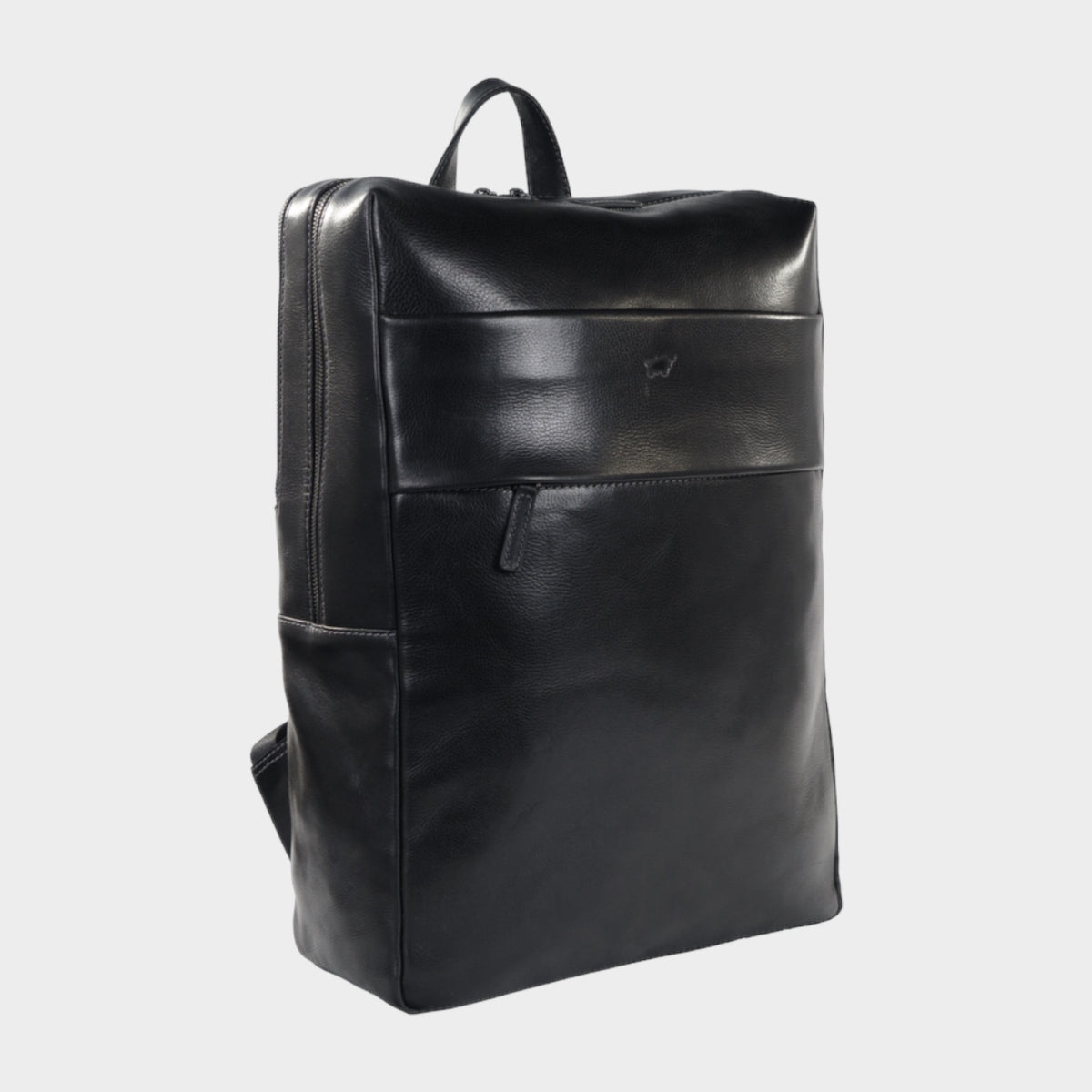 Schrägansicht AREZZO Rucksack schwarz