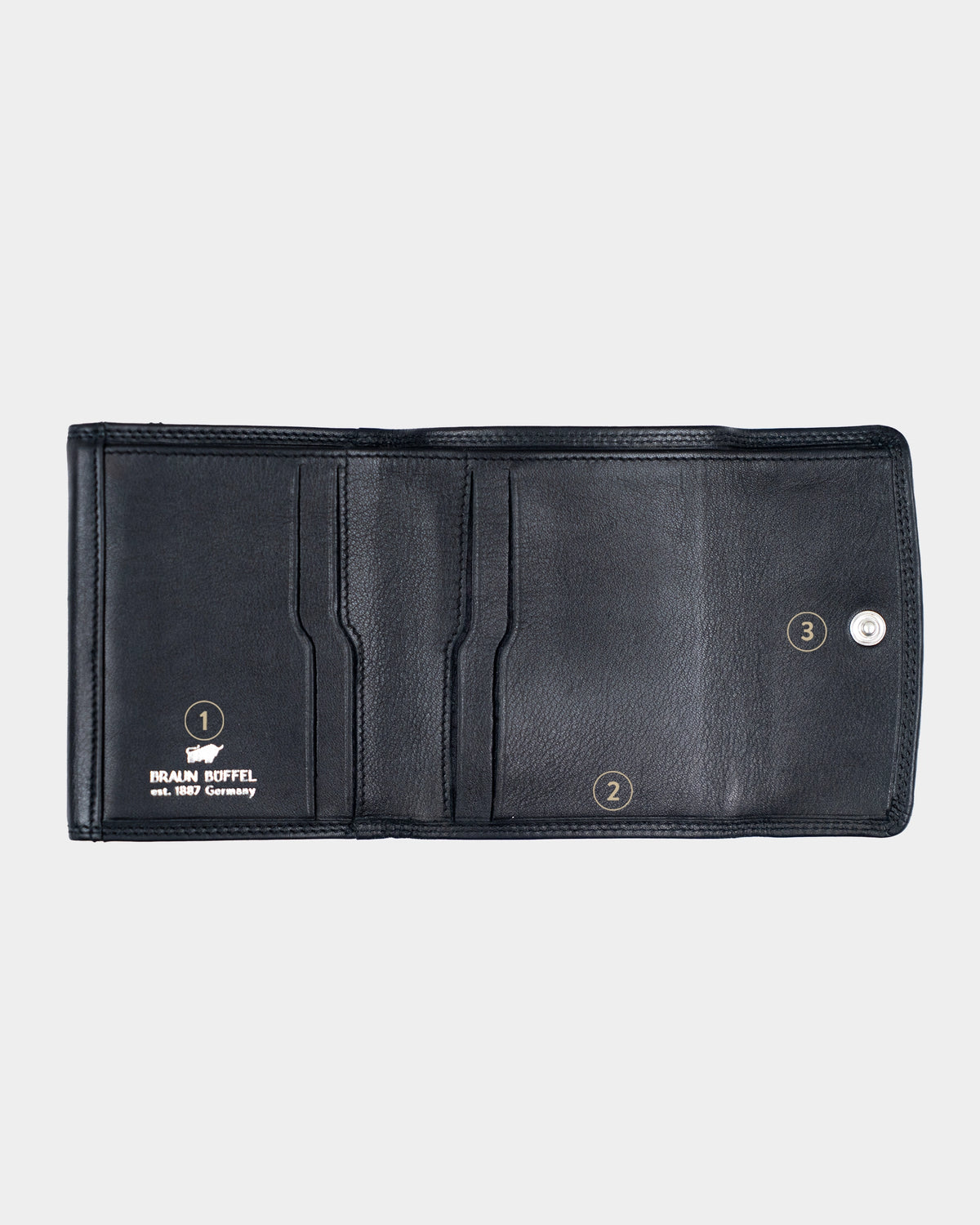  GOLF RFID Überschlags-Geldbörse S 4CS schwarz
