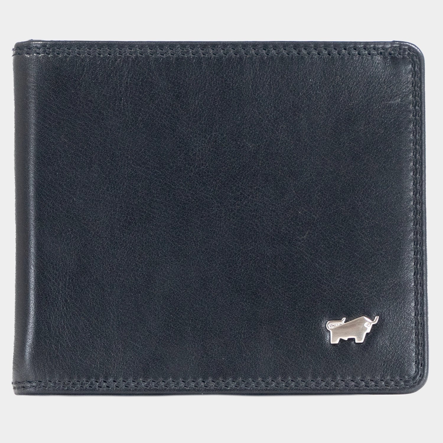 Frontansicht GOLF RFID Dollarclip 8CS schwarz