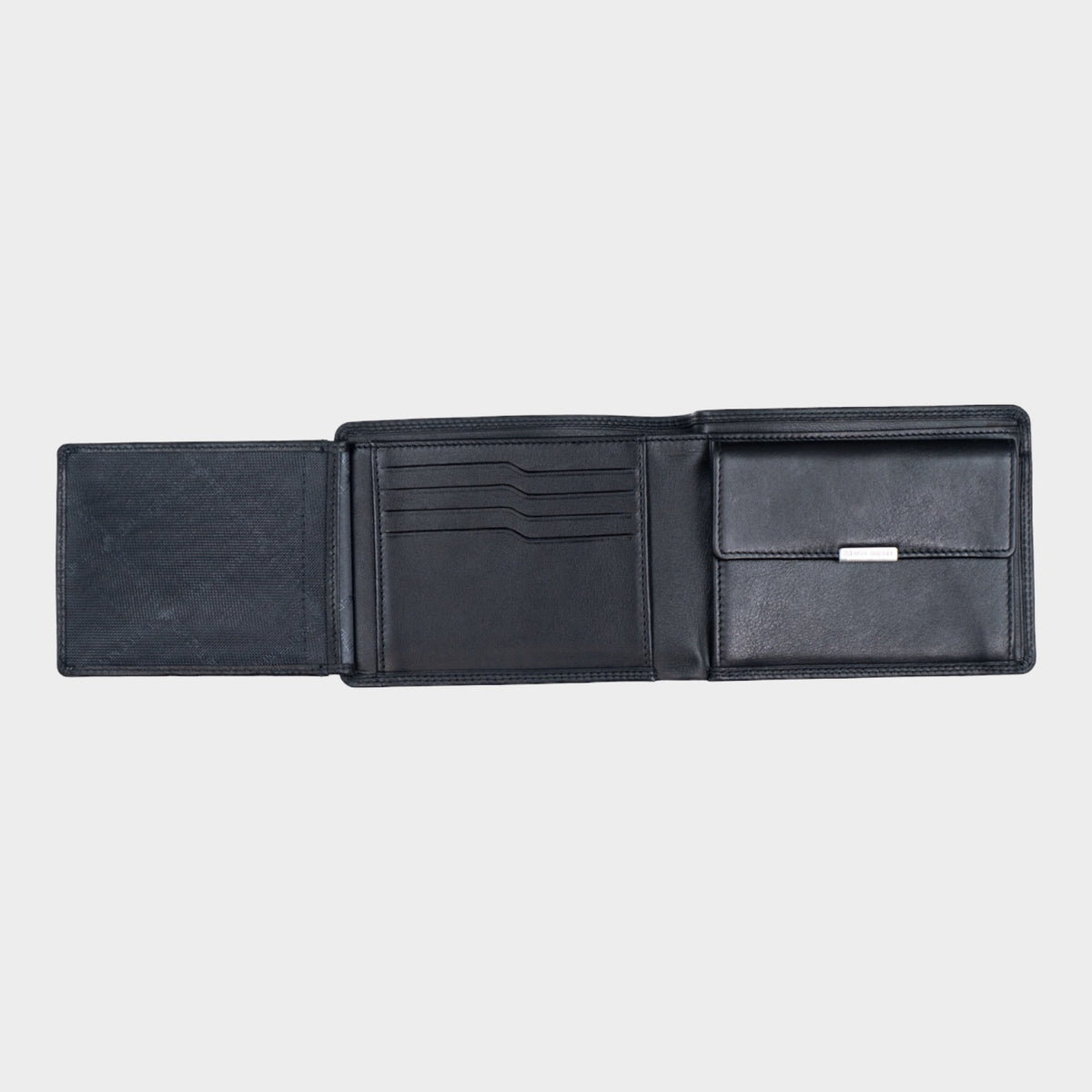 Innenansicht GOLF RFID Geldbörse 8CS schwarz