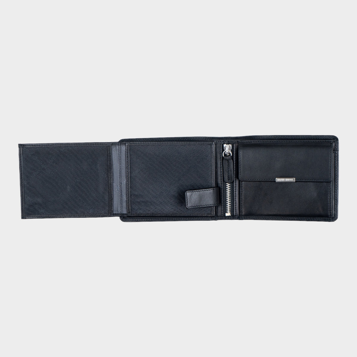 Innenansicht GOLF RFID Geldbörse 8CS + Loop schwarz