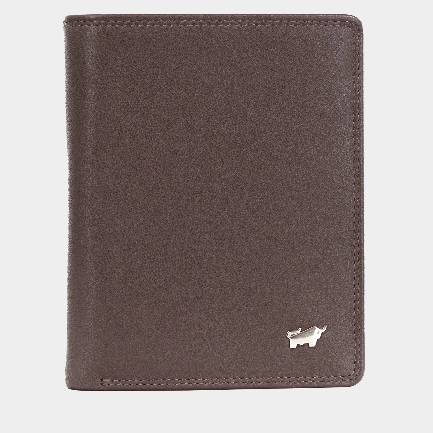 Frontansicht GOLF RFID Geldbörse H 7CS + Loop braun