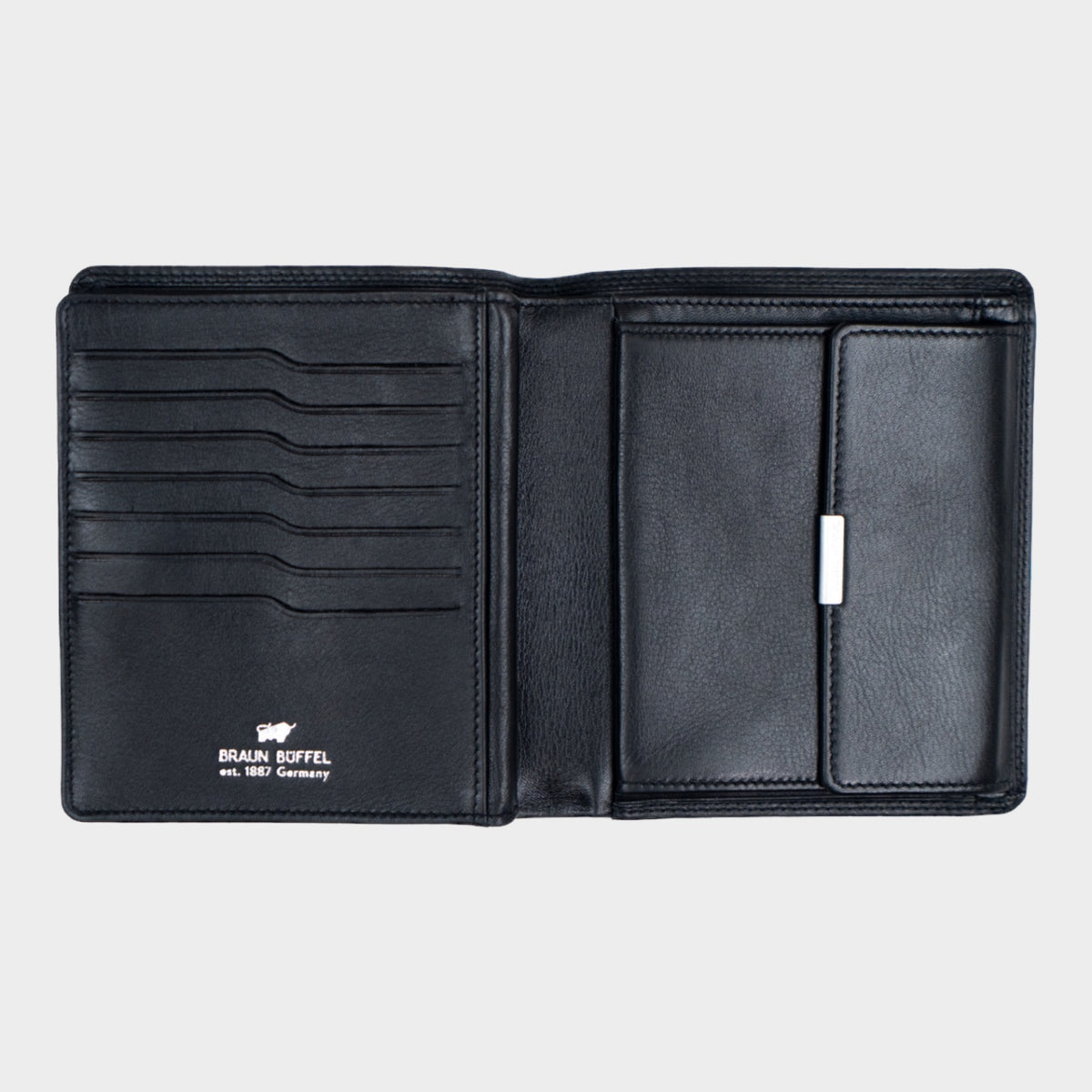Innenansicht GOLF RFID Geldbörse H 14CS schwarz