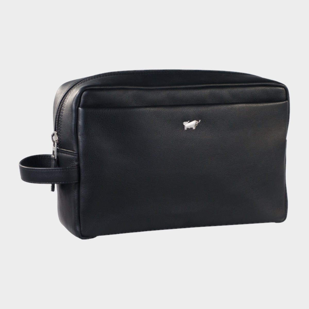 Schrägansicht GOLF Kulturtasche schwarz