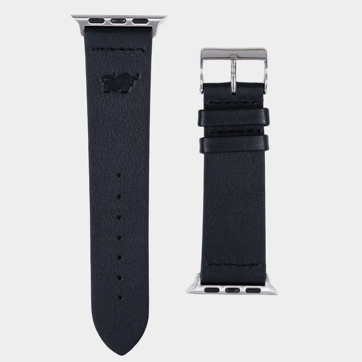 Frontansicht ARIZONA Armband für Apple Watch silber