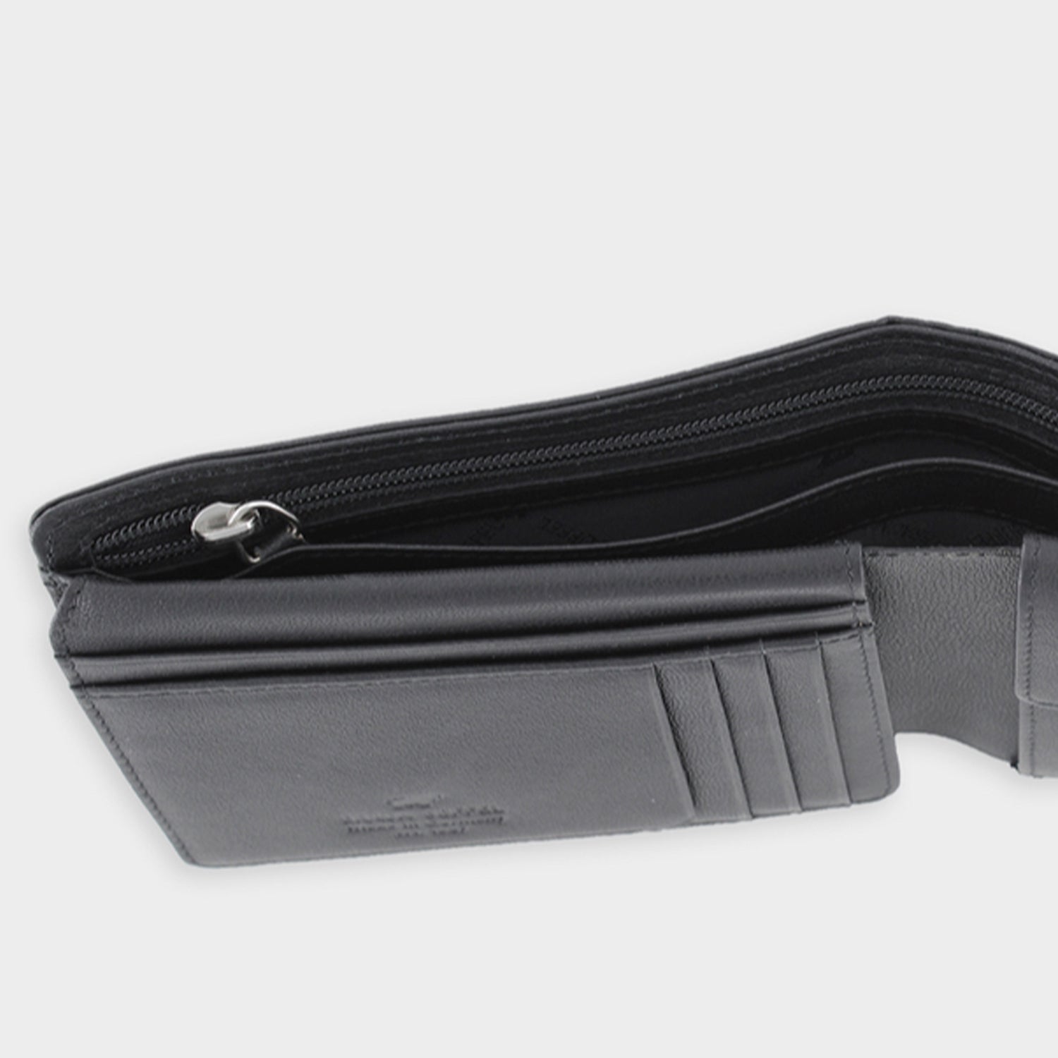  ARIZONA RFID Geldbörse 8CS w. Zip Compartment schwarz