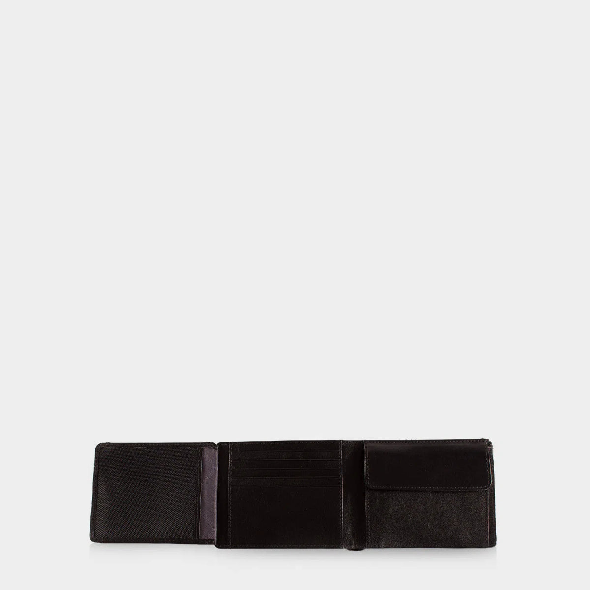 Innenansicht COUNTRY RFID Geldbörse 9CS side flap schwarz 