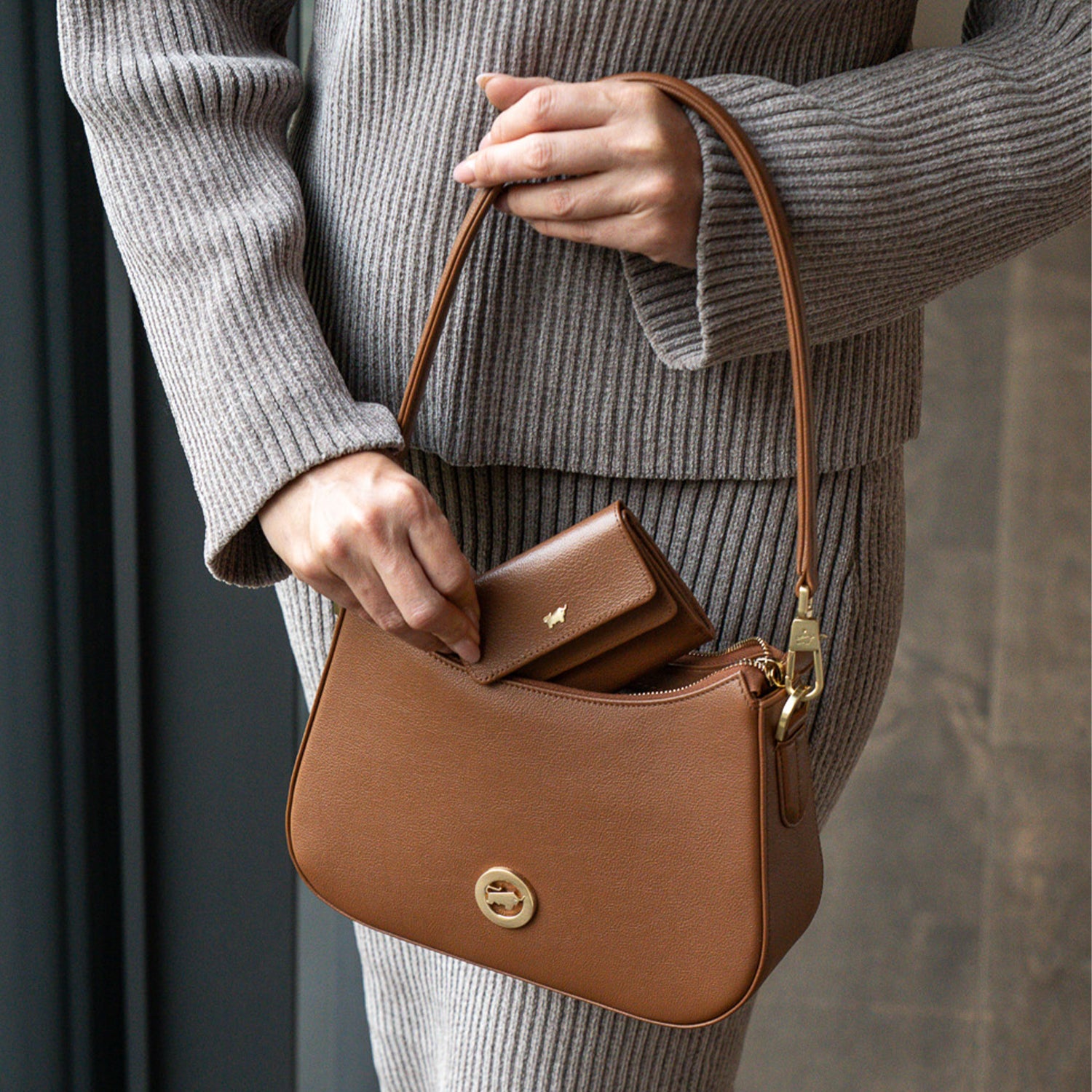 Keyfeature KAROLINE ICONIC Mini Bag saddle
