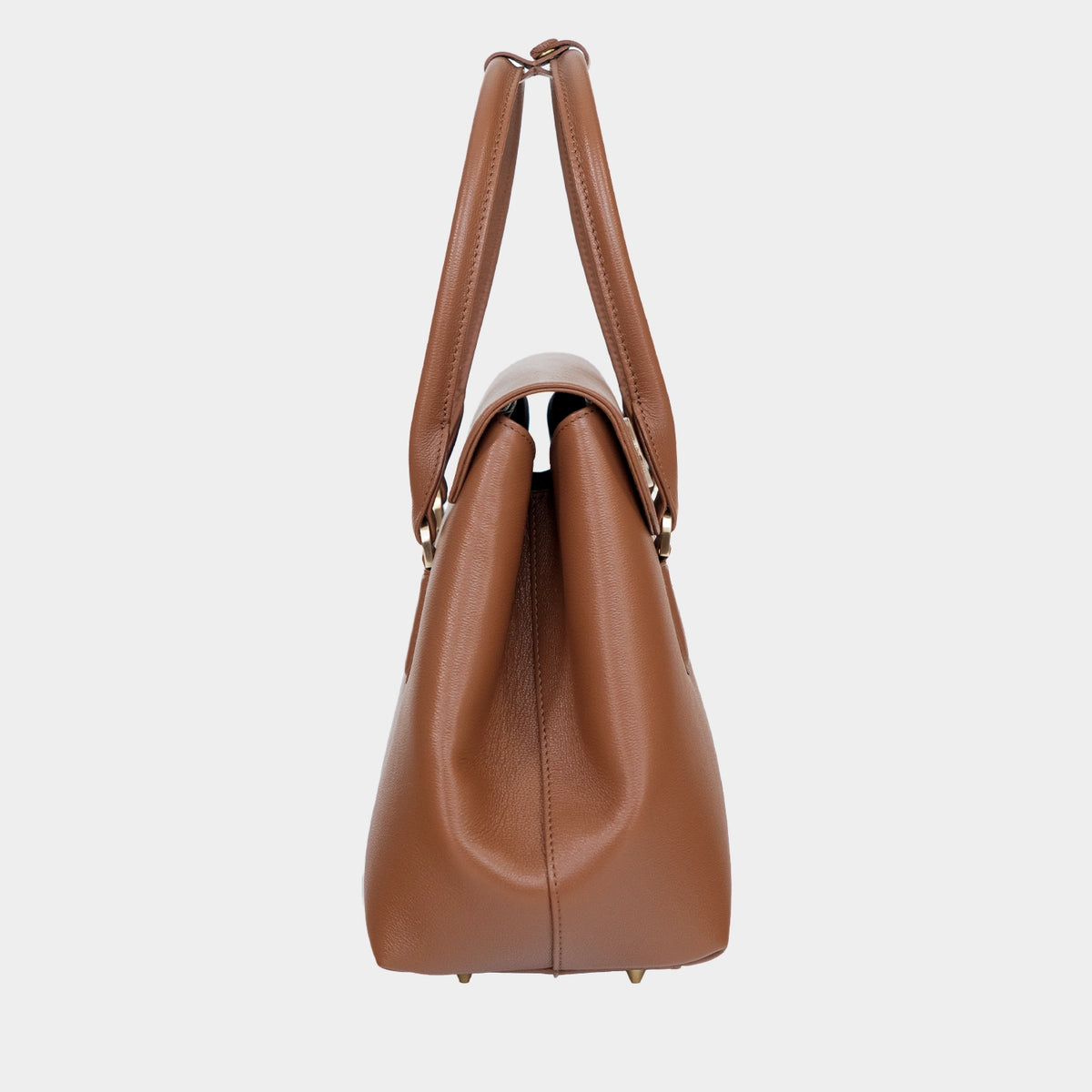 KAROLINE ICONIC Tote Small saddle