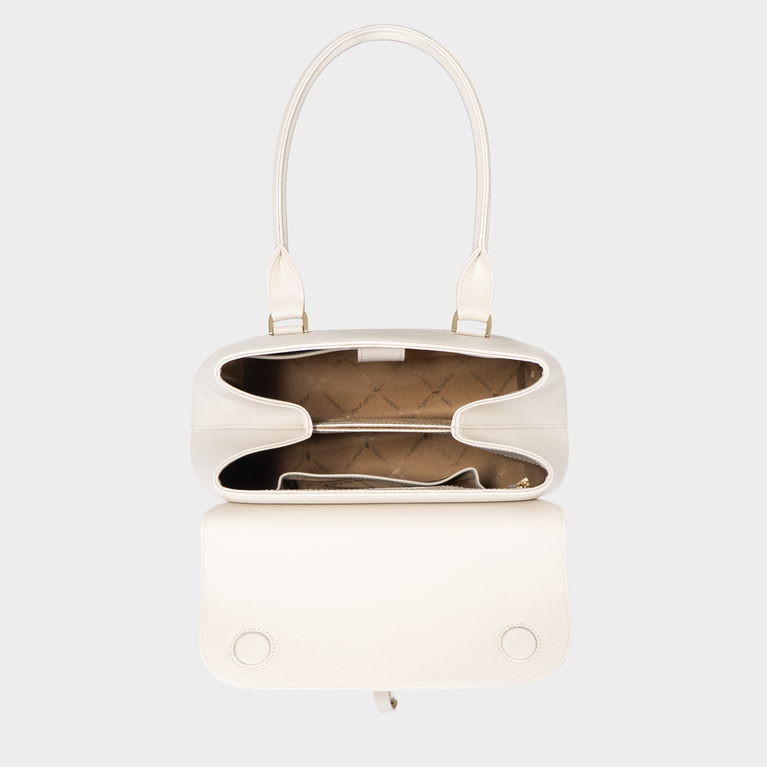 KAROLINE ICONIC Tote Small off white
