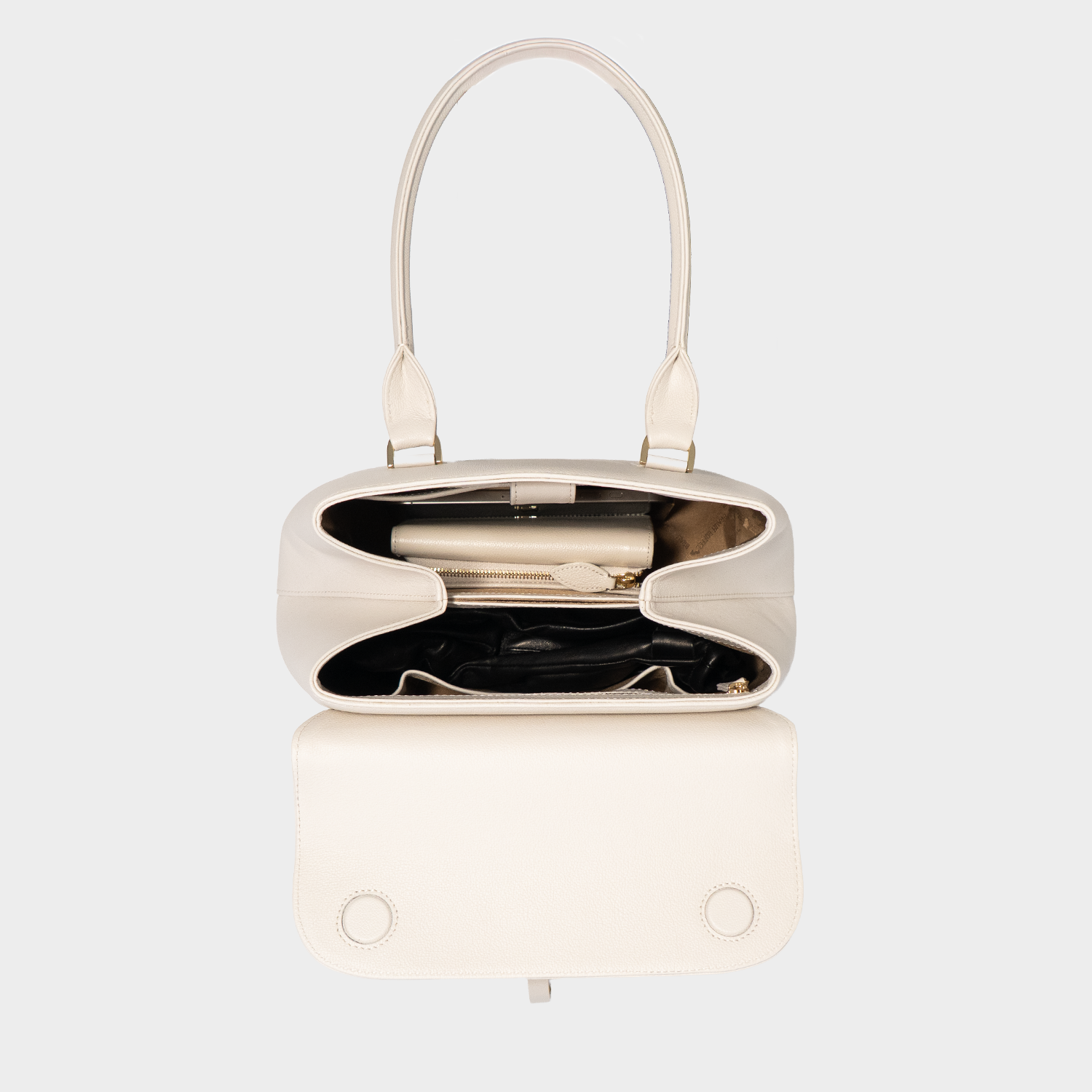 KAROLINE ICONIC Tote Small off white