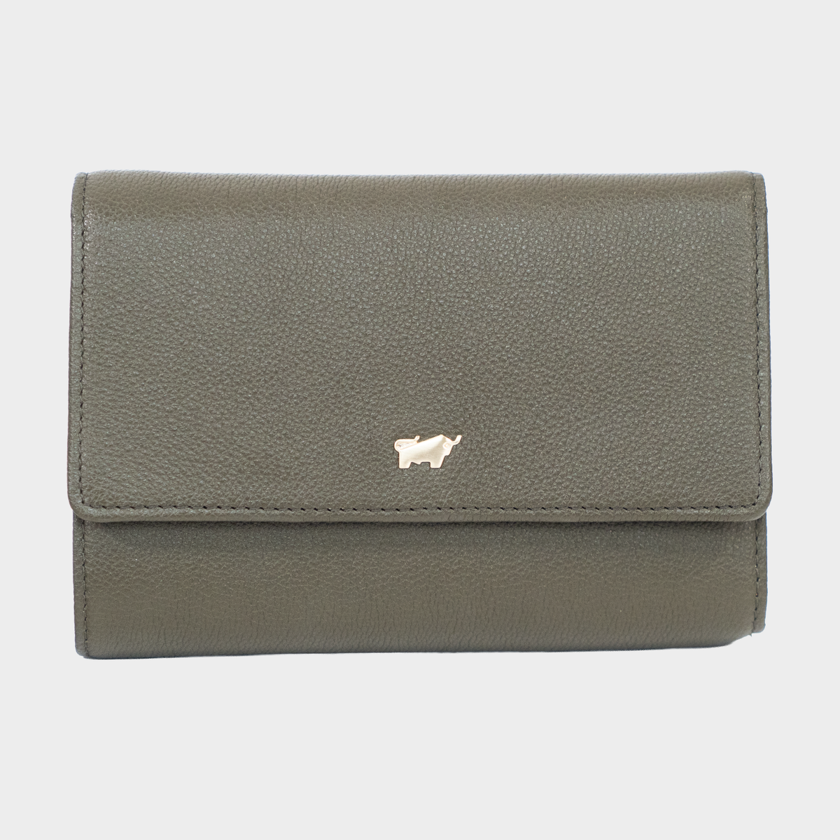 Frontansicht KAROLINE ICONIC Geldbörse M 15CS olive