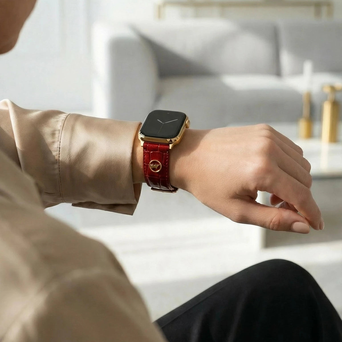  VERONA Armband für Apple Watch rot
