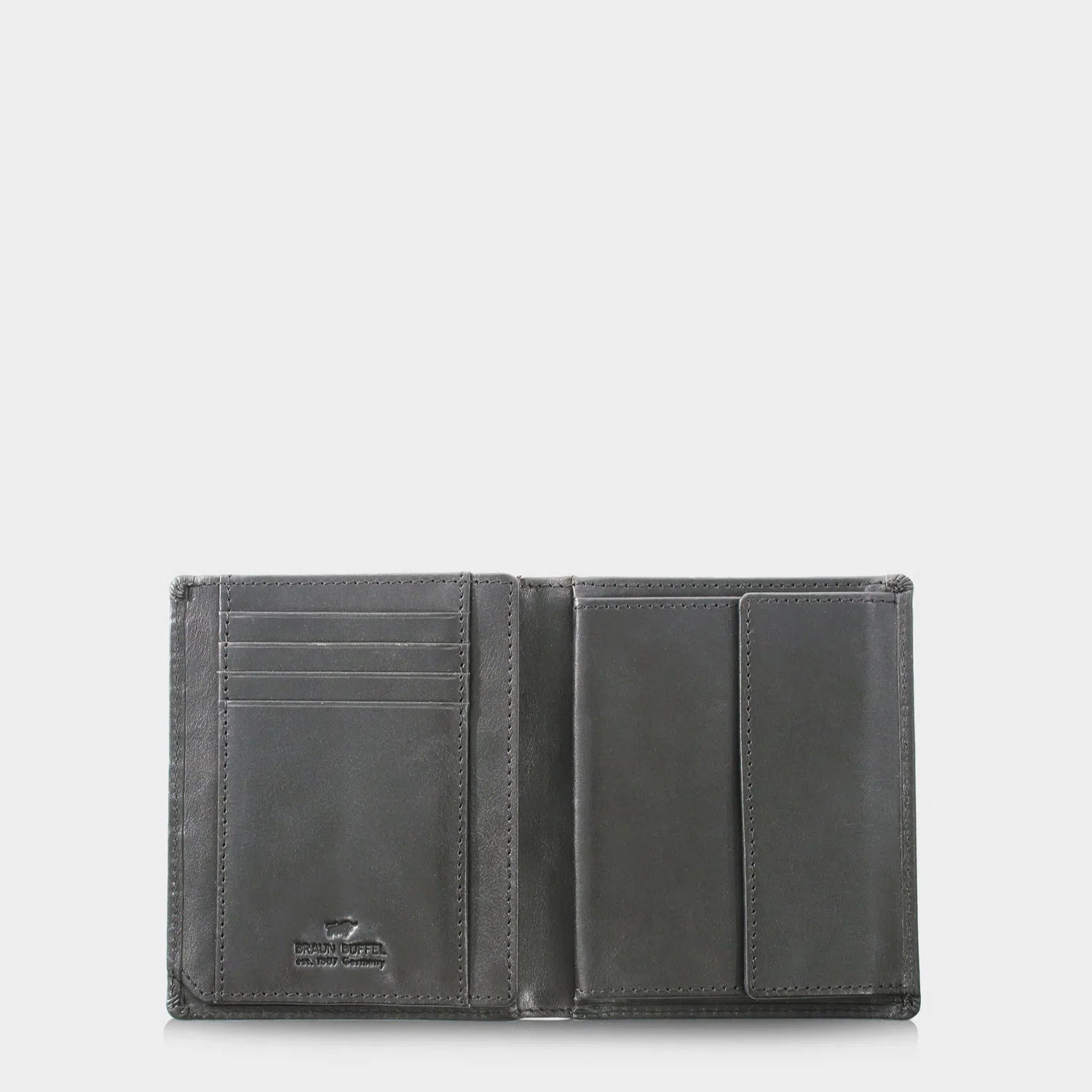 Innenansicht AREZZO RFID Geldbörse H 11CS schwarz 