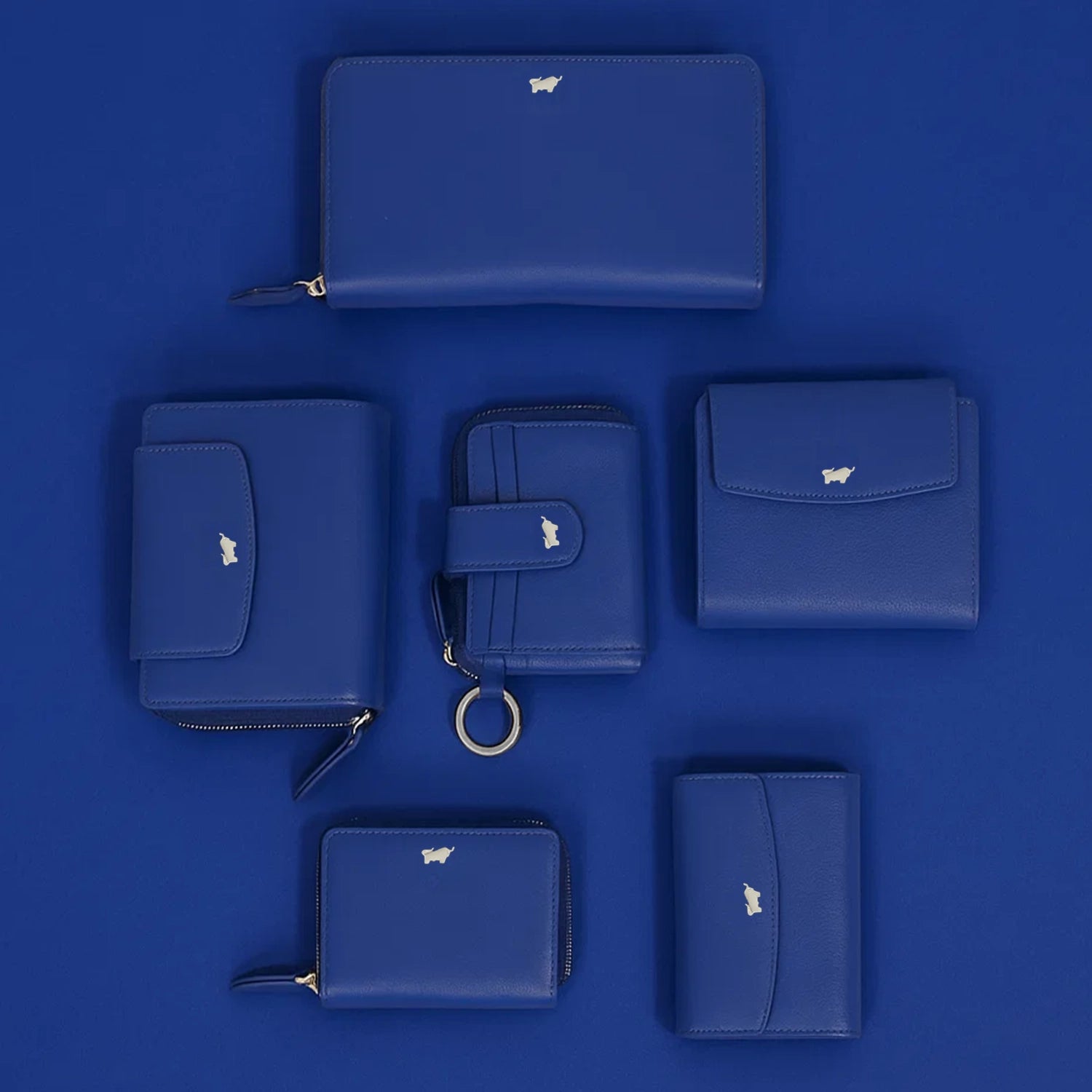 Keyfeature JOY RFID Geldbörse M 8CS indigo violet