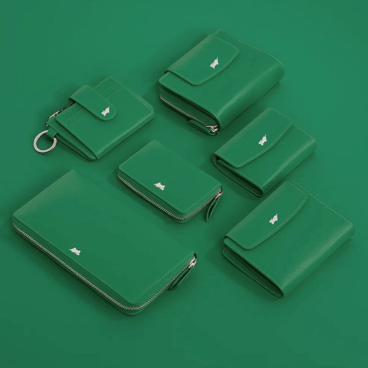 Keyfeature JOY RFID RV-Geldbörse 18CS fern green