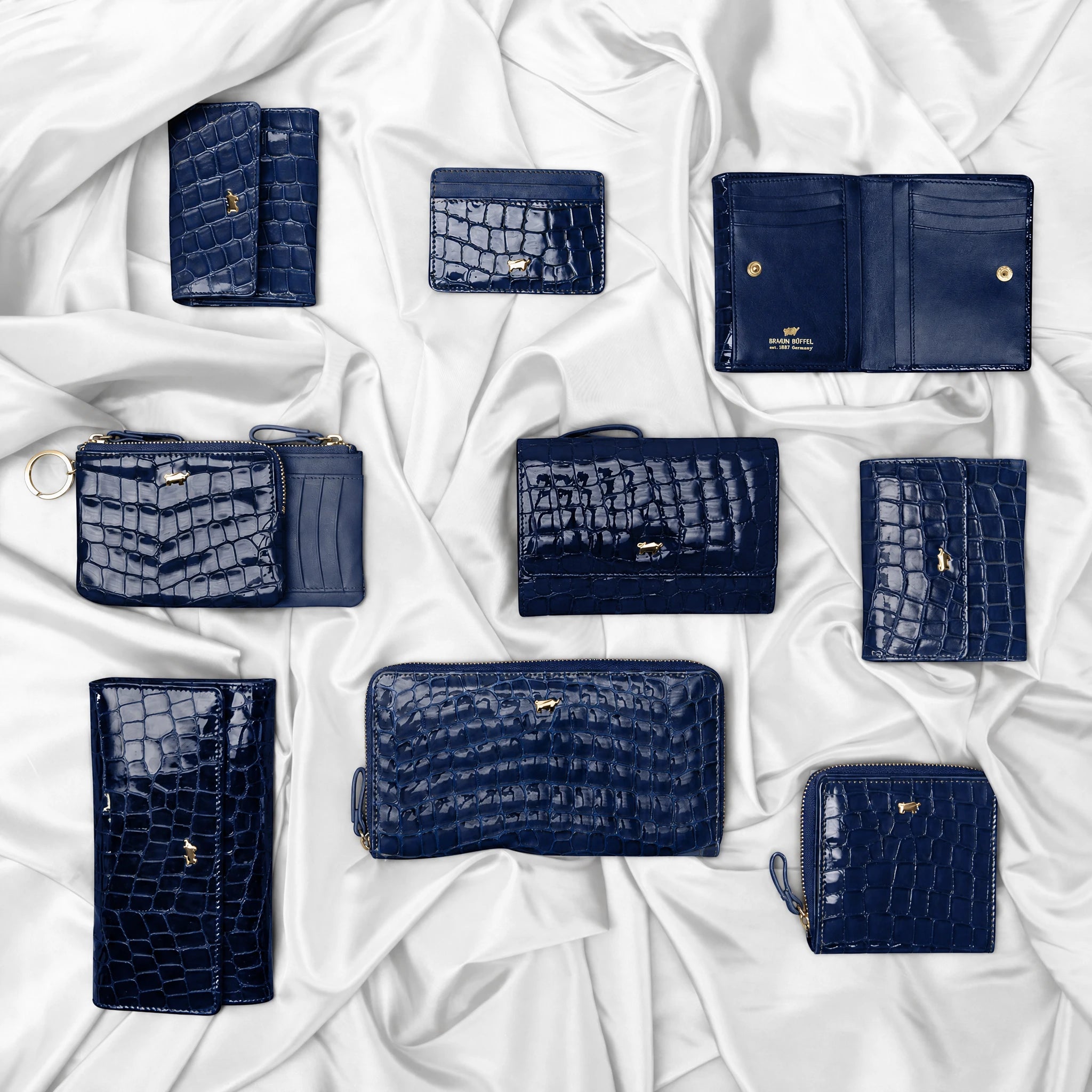 VERONA Card Case 4CS dark navy